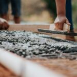 concrete driveway